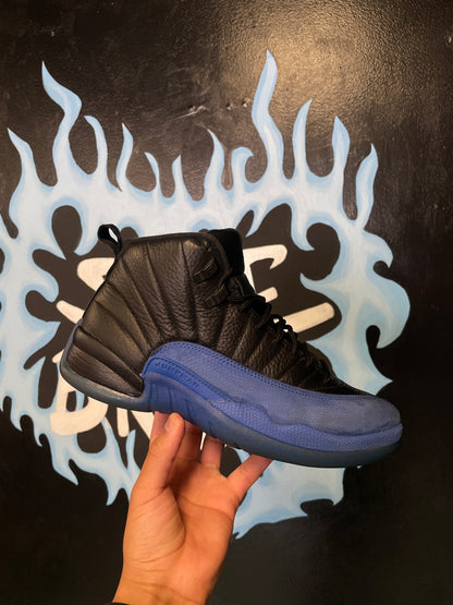 Size8.5 Jordan 12 Black Game Royal Pre Owned/W Box