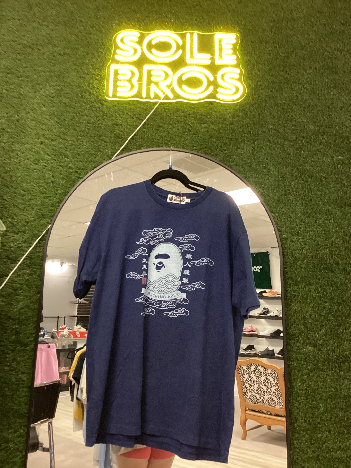 Bape Blue Cloud Tee