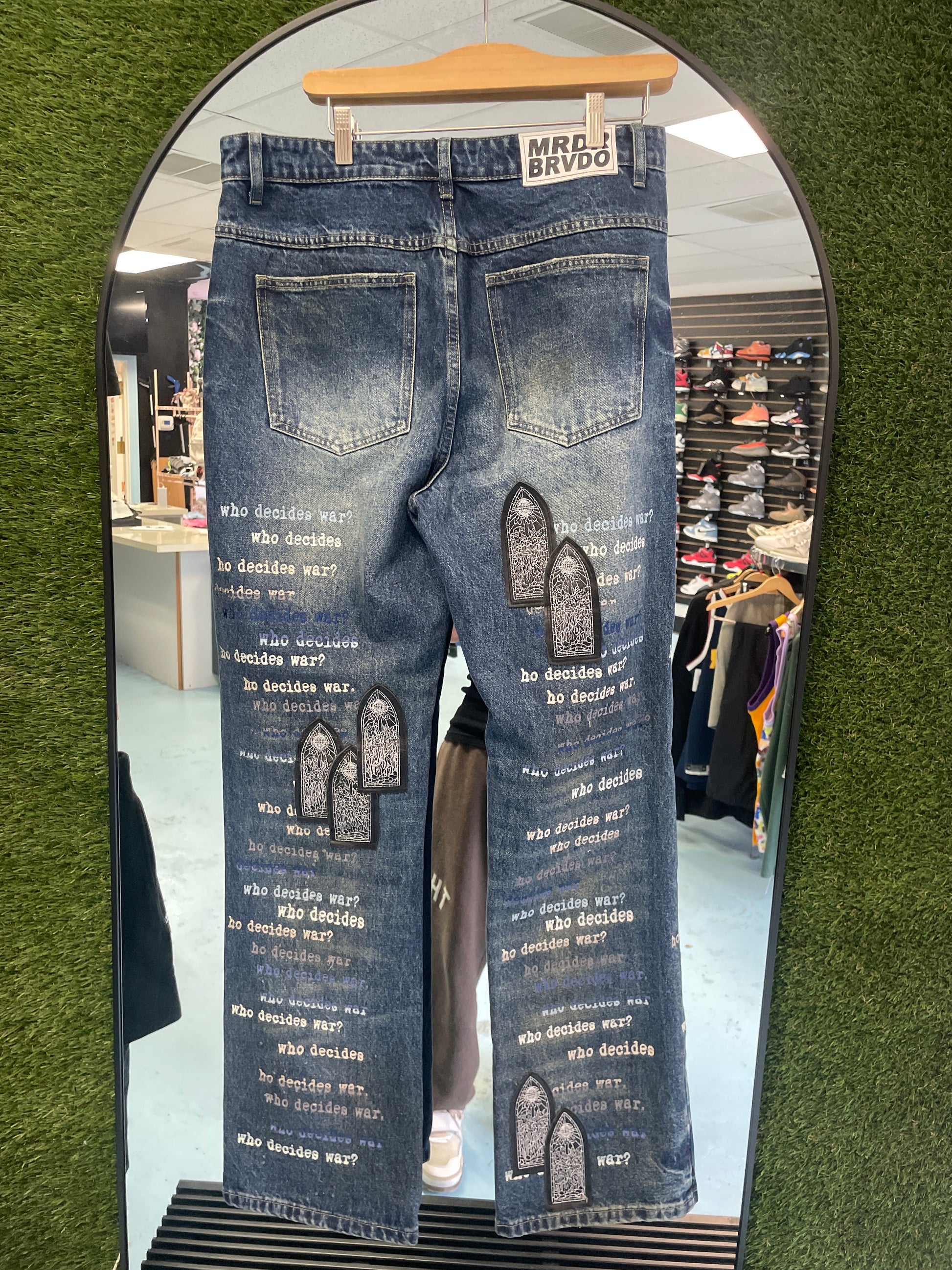 Who Decides War-Scripture Denim