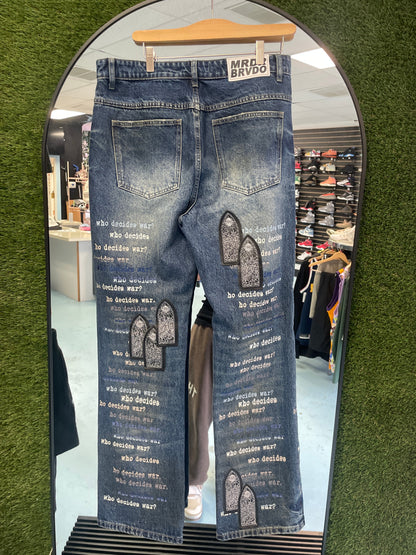 Who Decides War-Scripture Denim