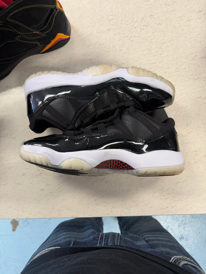 Size 10 Jordan 11 Lows Pre-Owned No Box