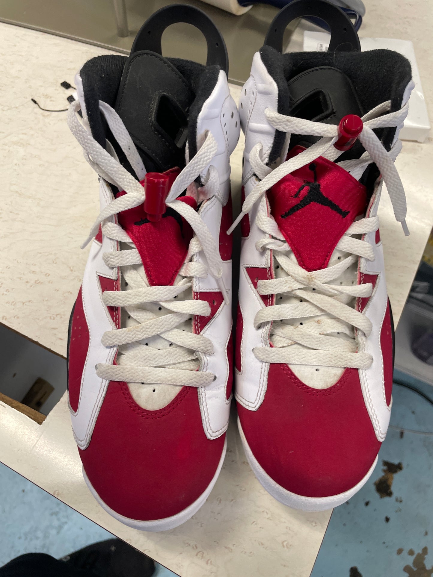 Size10 Jordan 6 Carmine Pre Owned/No Box