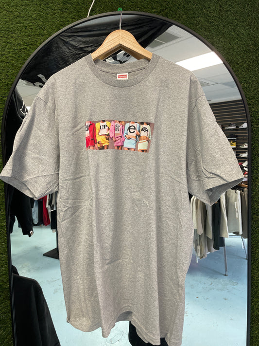 SizeXL New Supreme 5 Girls Grey Tee