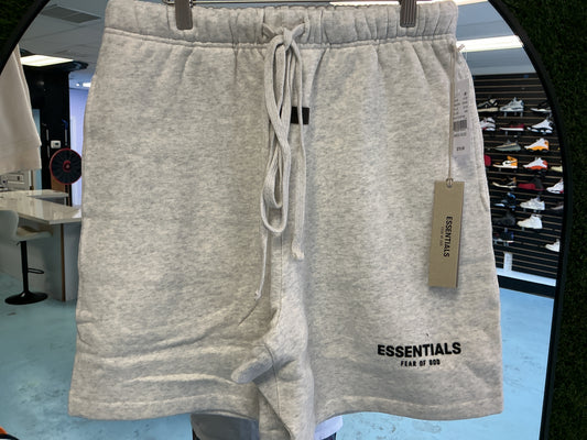 Essentials Light Oatmeal Shorts New With Tags