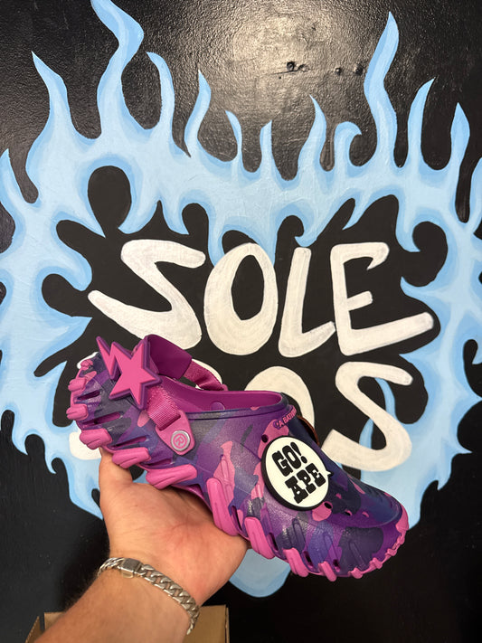 Size13 Bape Crocs Purple Camo DS Og All
