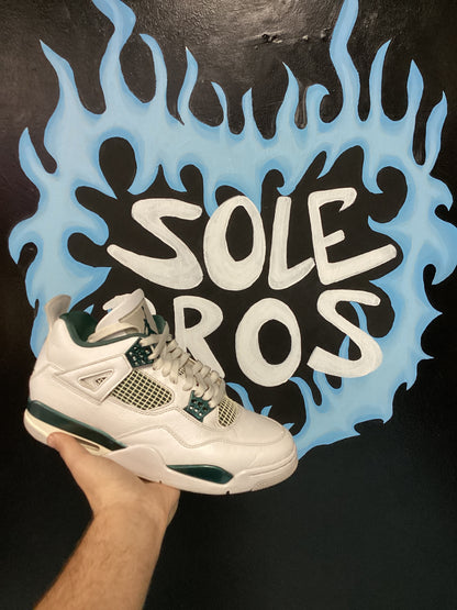 Size9.5 Jordan 4 Oxide Green Pre-Owned No Box
