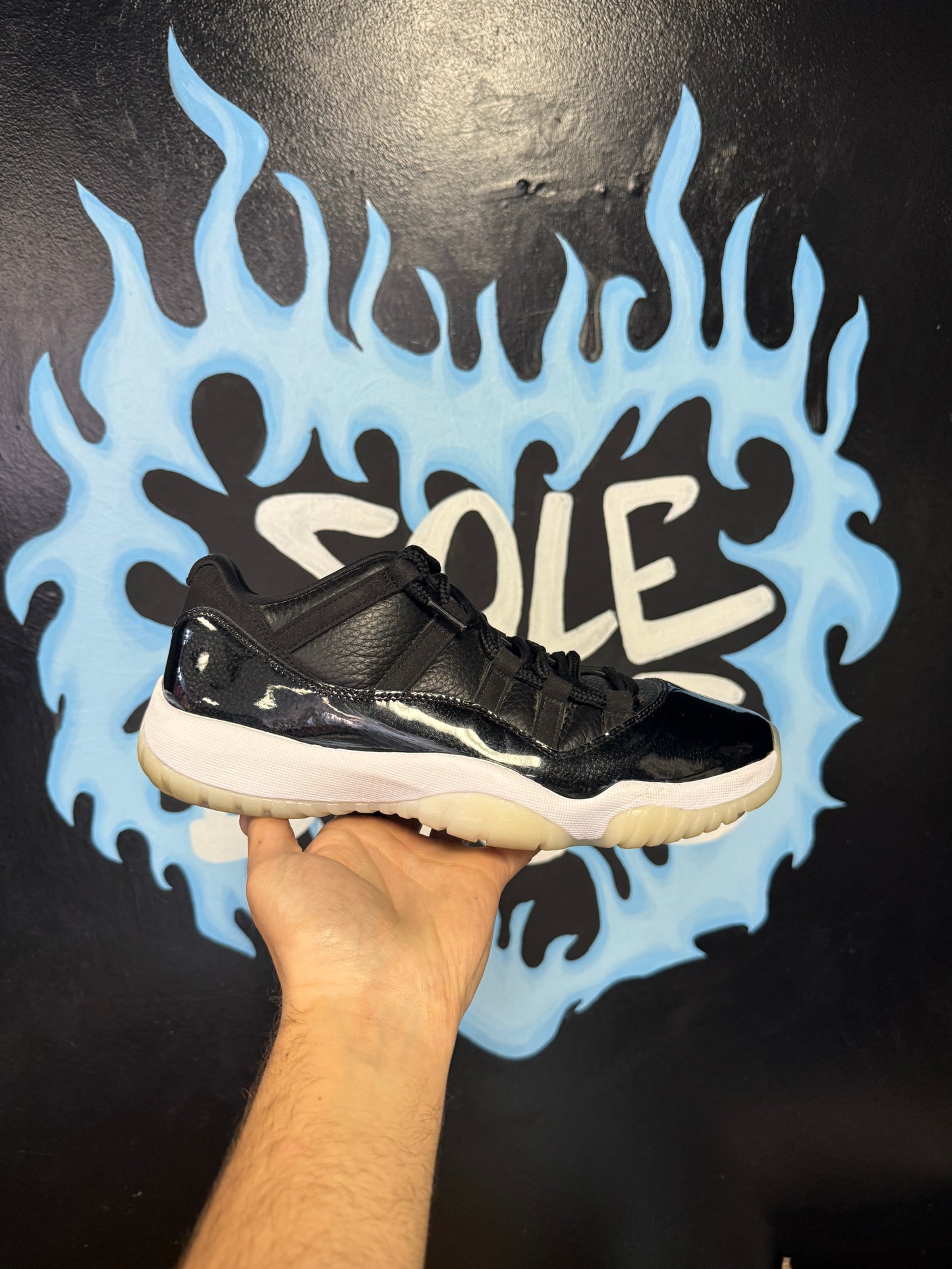 Size 10 Jordan 11 Lows Pre-Owned No Box