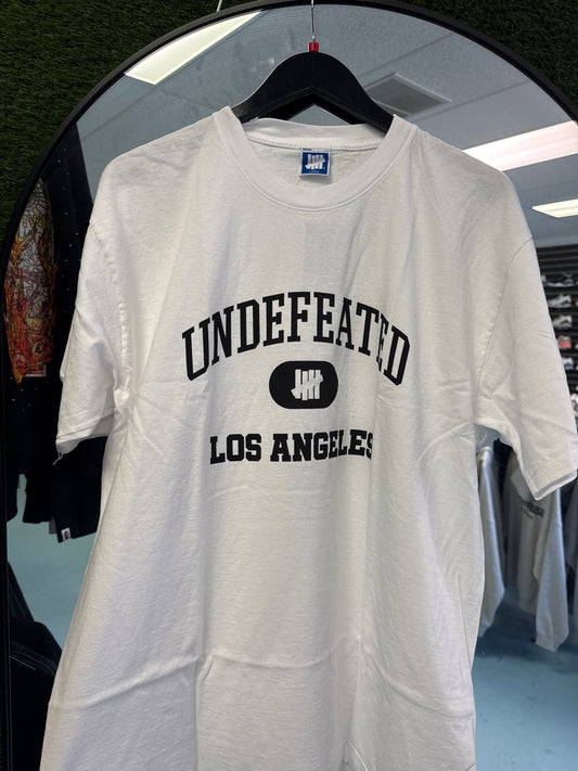 Size Large Undefeated White Los Angeles New Tee