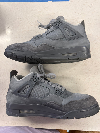 Size11 Jordan 4 Wet Cement Pre Owned Og None