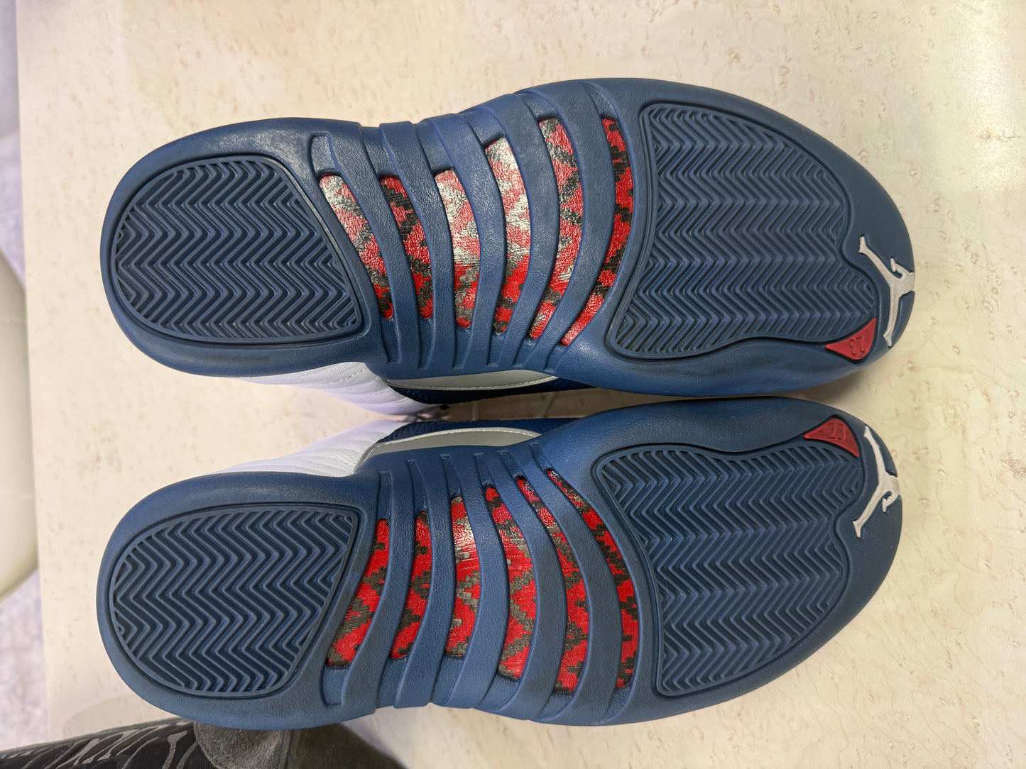 Size9 Jordan 12 French Blue Pre-Owned Og All