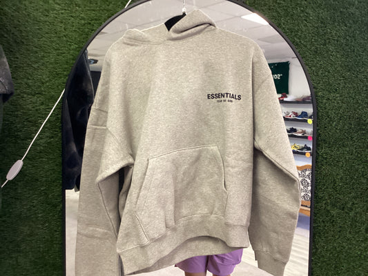 Dark Oatmeal Essentials Hoodies New With Tags