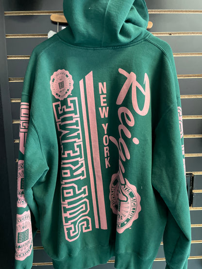 Size2XL Supreme Knowledge Reigns Zip Up Pre Owned