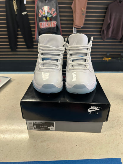 Size8 Jordan 11 Legend Blue Pre Owned With Box