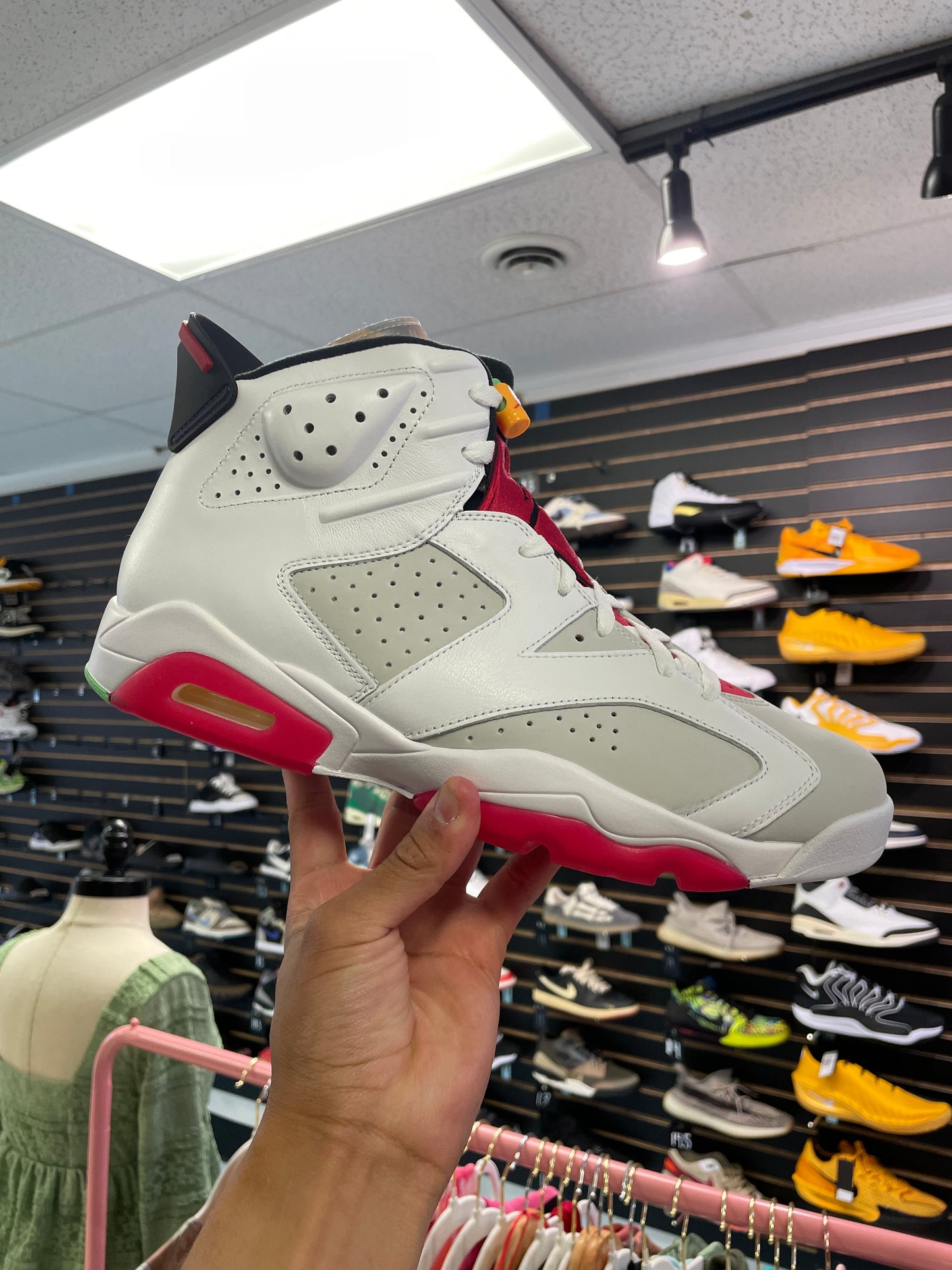 Size 13 Jordan 6 Hare DS/W Box