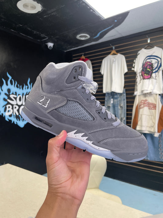 Size8.5 Jordan 5 Wolf Grey DS/W Box