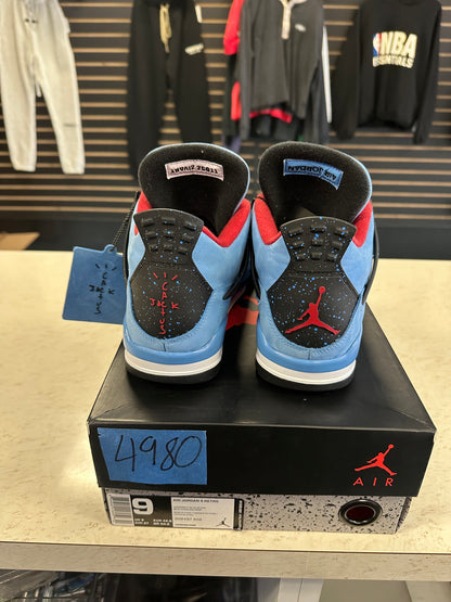 Size9 Jordan 4 Travis Scott Og All