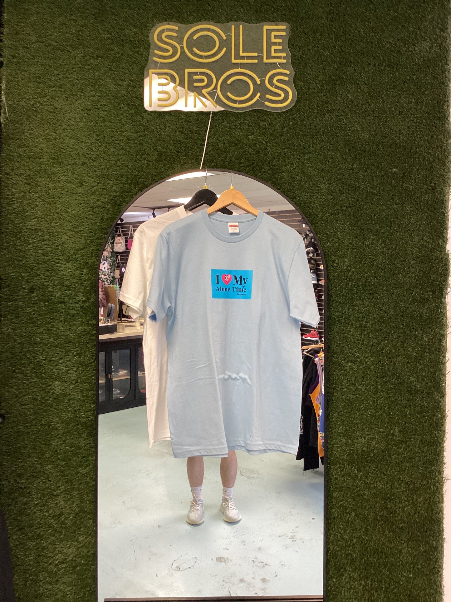 Size Medium Supreme Alone Time Tee New