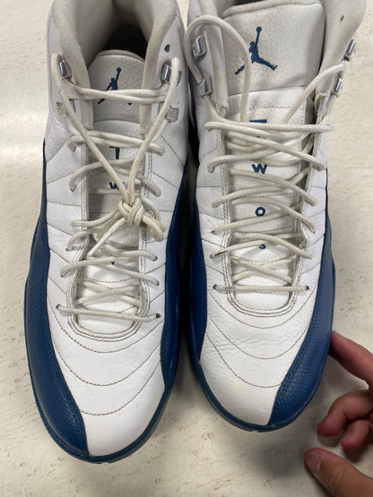 Size15 Jordan 12 French Blue Pre Owned/No Box