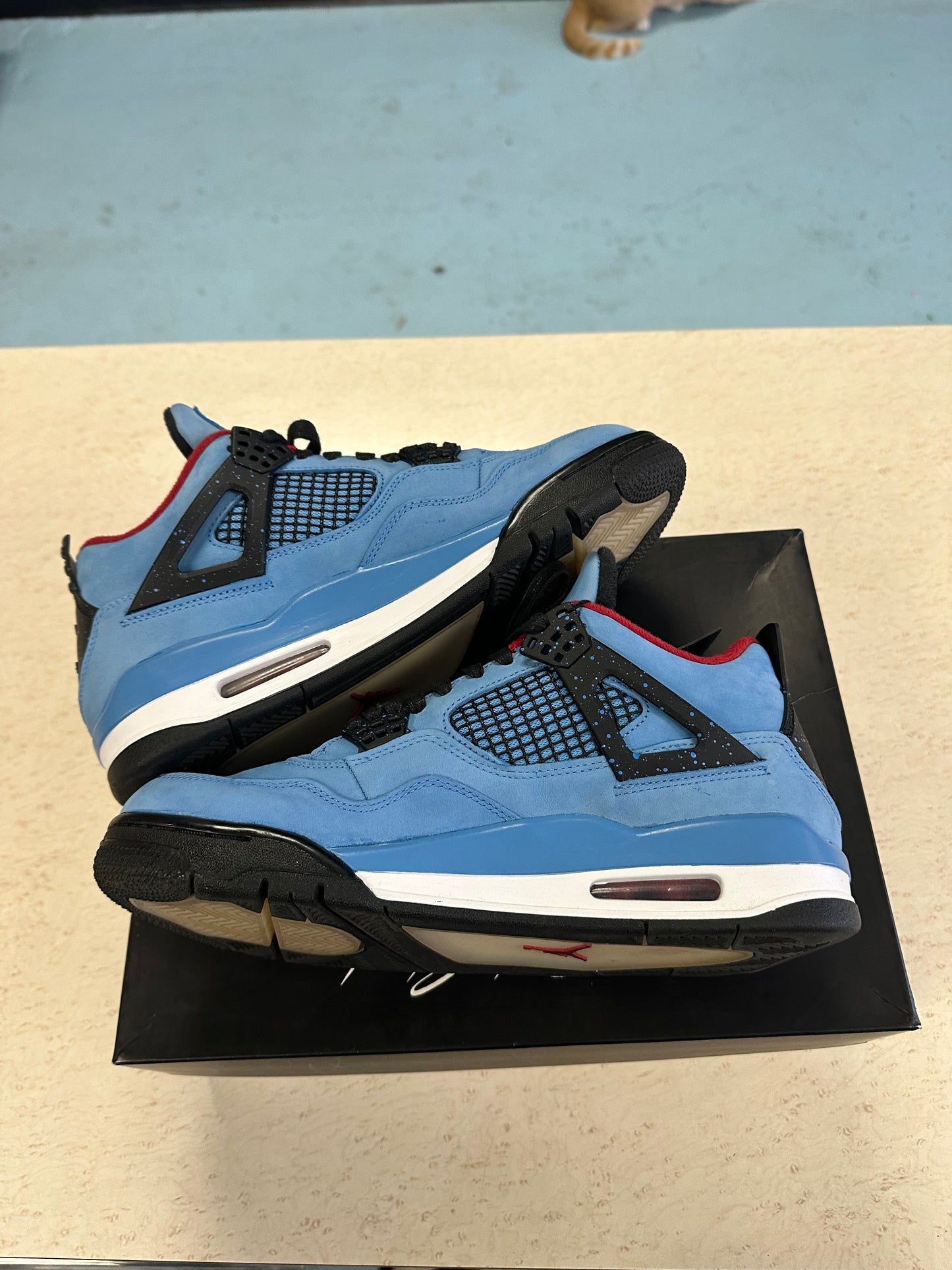 Size9 Jordan 4 Travis Scott Og All