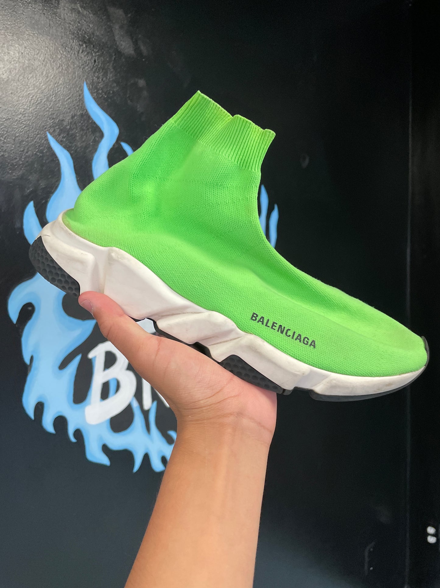 Size44 (11) Balenciagas Sock Runner Pre Owned/No Box