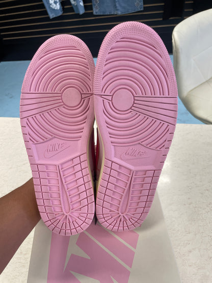 Size9 Jordan 1 Low Travis Scott Tropical Pink Pre Owned/W Box