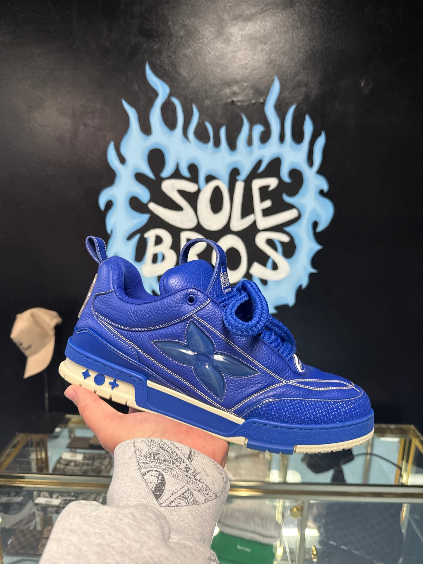 Size 12 Louis Vuitton Skates Pre Owned Og None