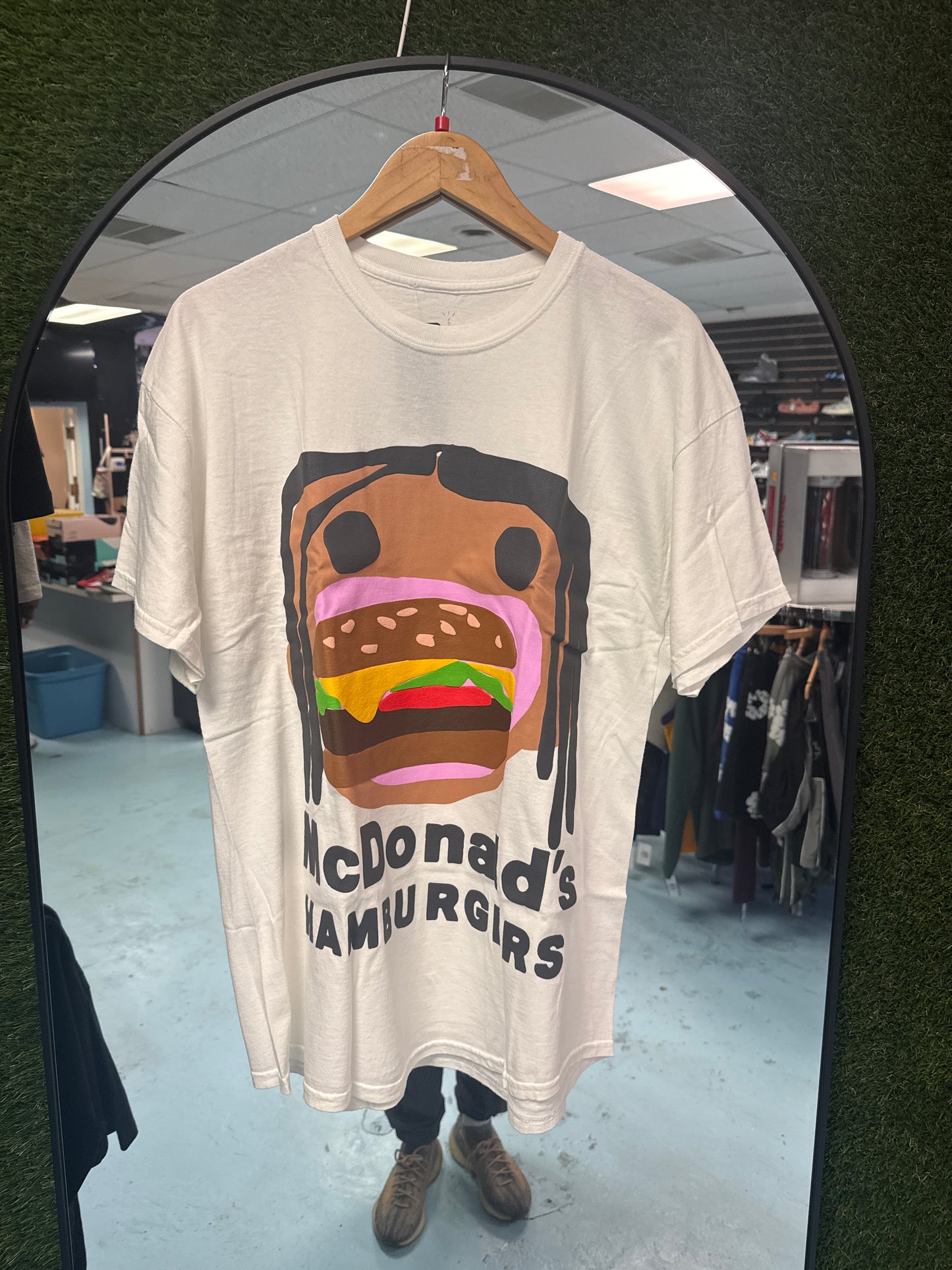 Size Large White Travis Scott McDonald’s Tee New