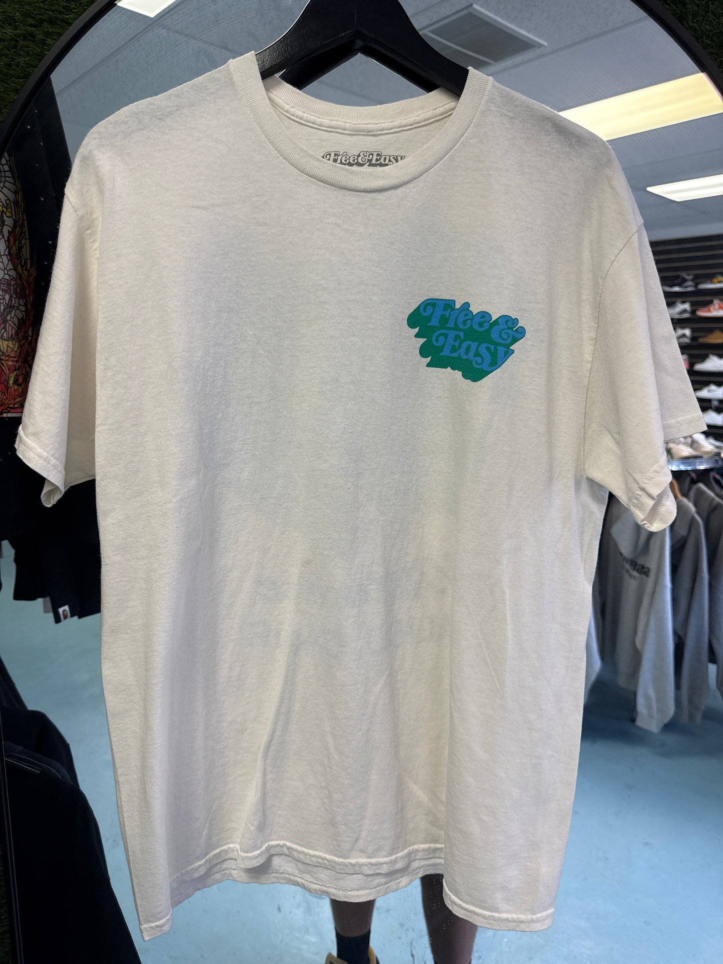 Size Large Free and Easy Mac Miller Tee Pre Owned With Box
