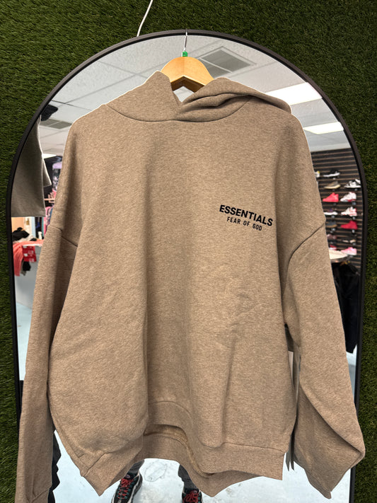 Dark Heather Essentials Hoodie New With Tags