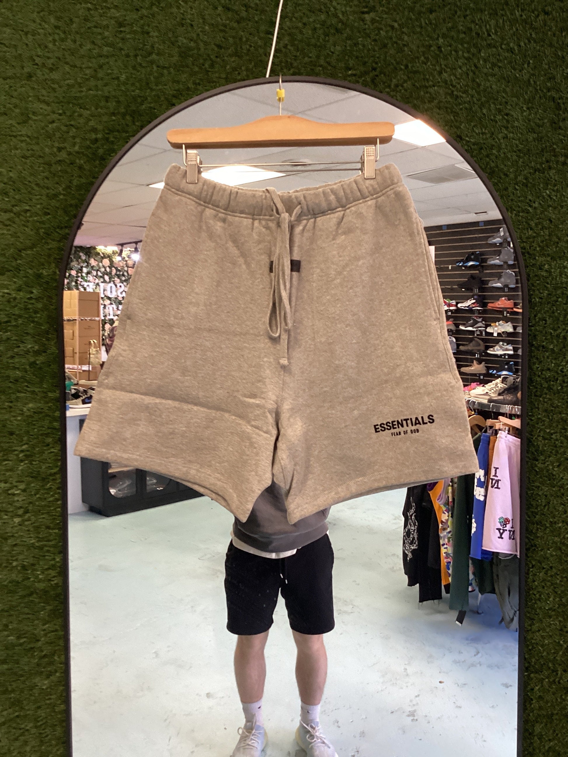 Dark Oatmeal Essentials Shorts