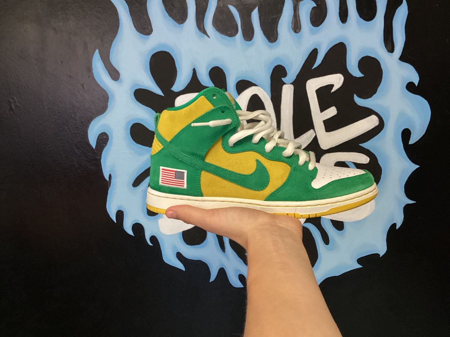 Nike SB Dunk High Oakland Athletics