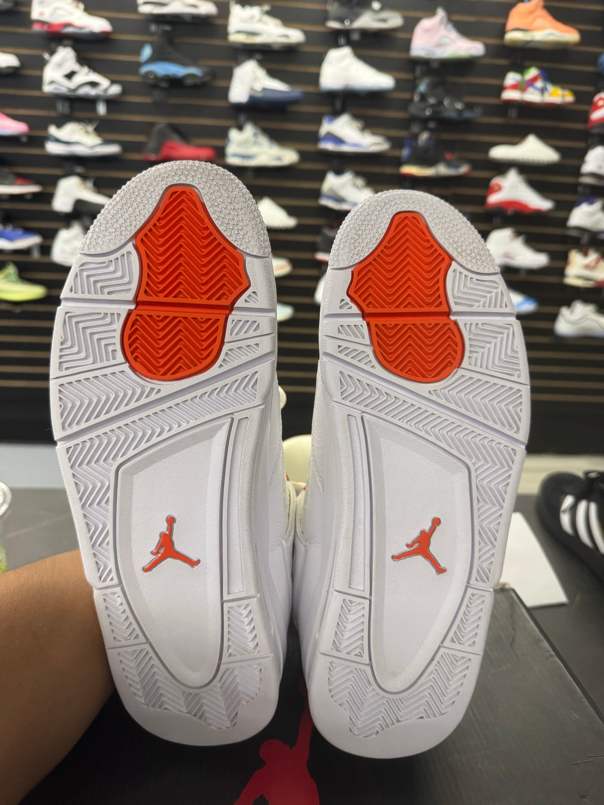 Jordan 4 Retro Metallic Orange