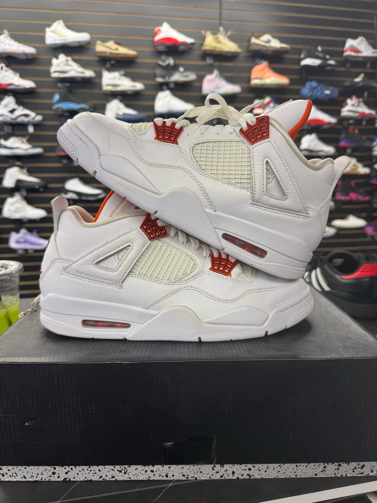 Jordan 4 Retro Metallic Orange