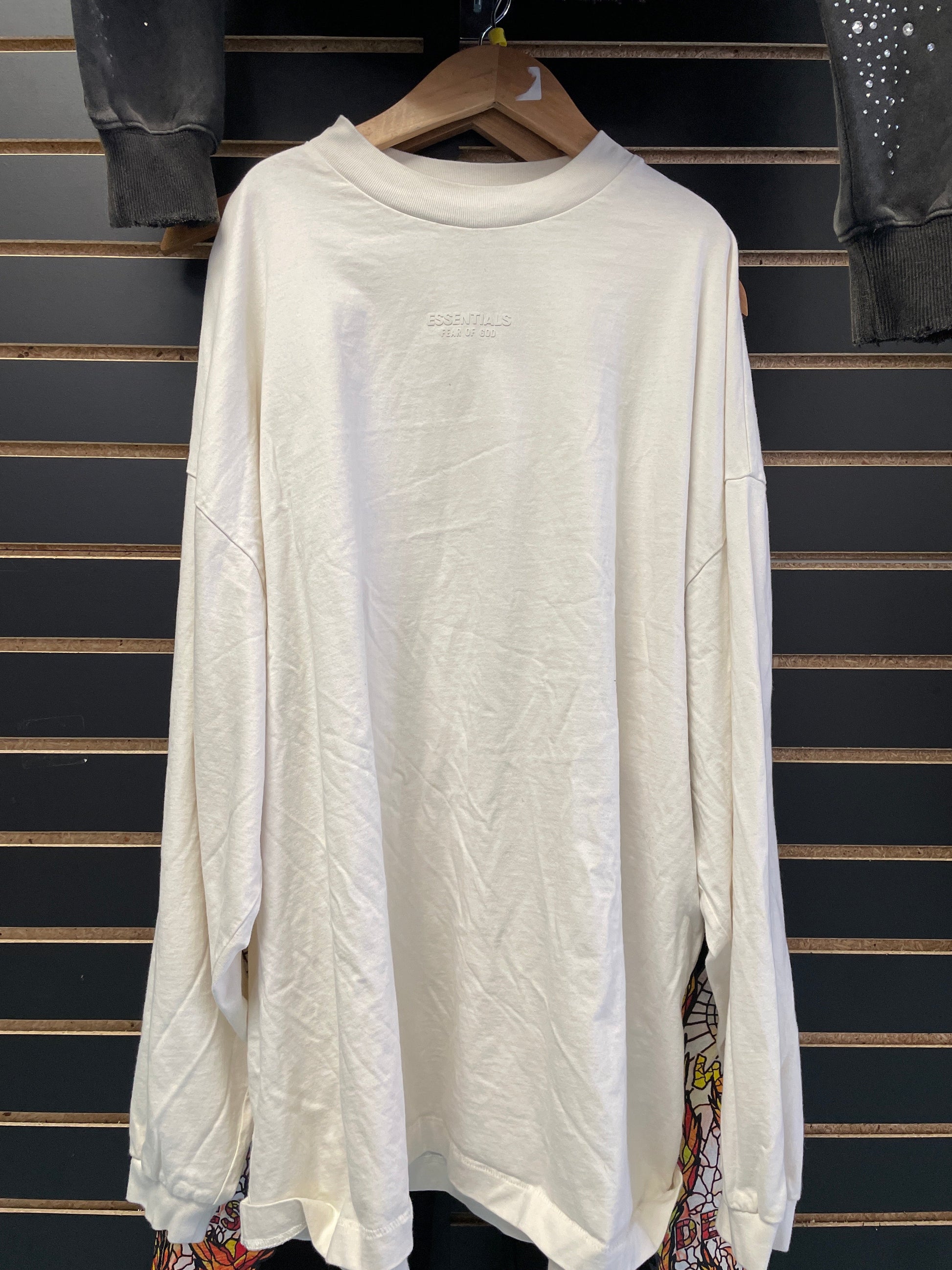 White Essential Long Sleeve Shirt
