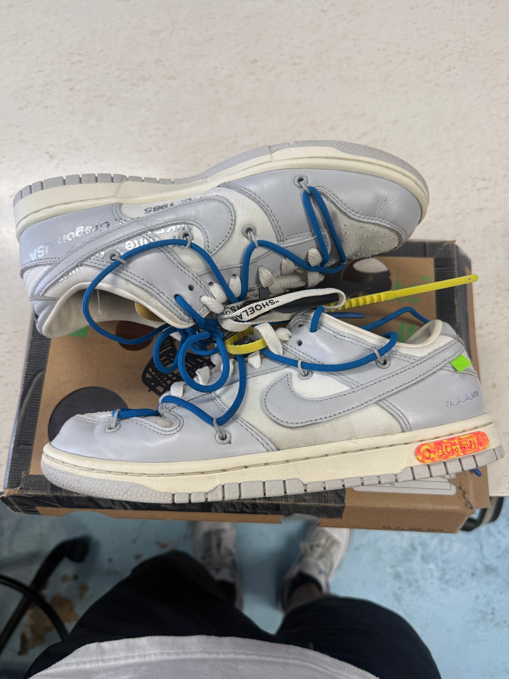 Nike Dunk Low Off-White Lot 10