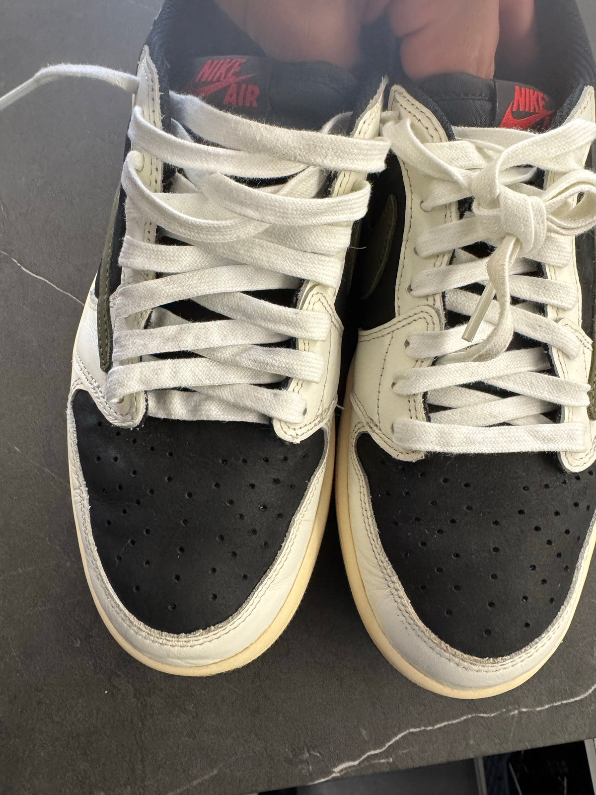 Jordan 1 Retro Low OG SP Travis Scott Olive (Women's)