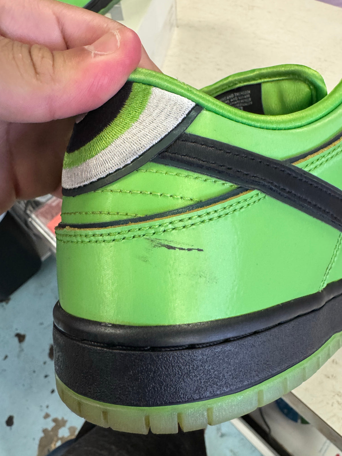 Nike SB Dunk Low The Powerpuff Girls Buttercup