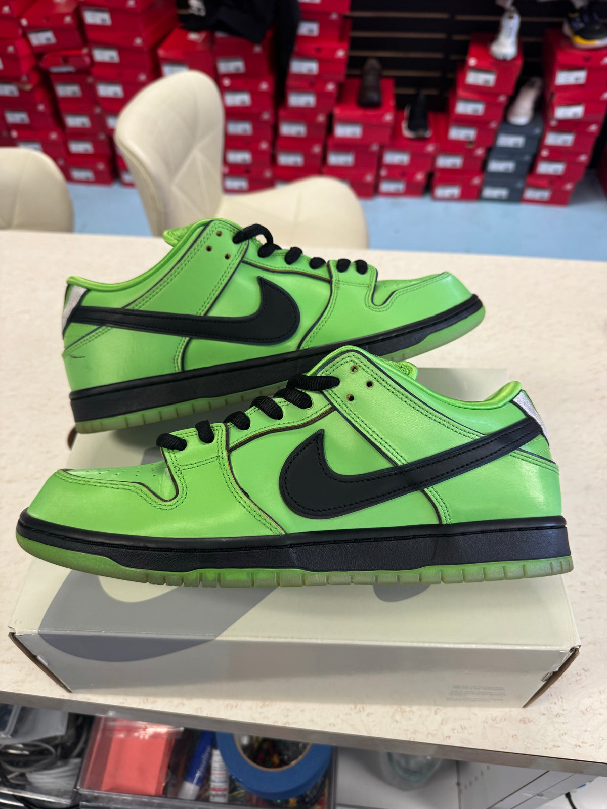 Nike SB Dunk Low The Powerpuff Girls Buttercup