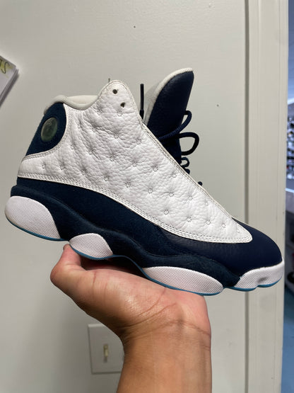 Jordan 13 Retro Obsidian Powder Blue White