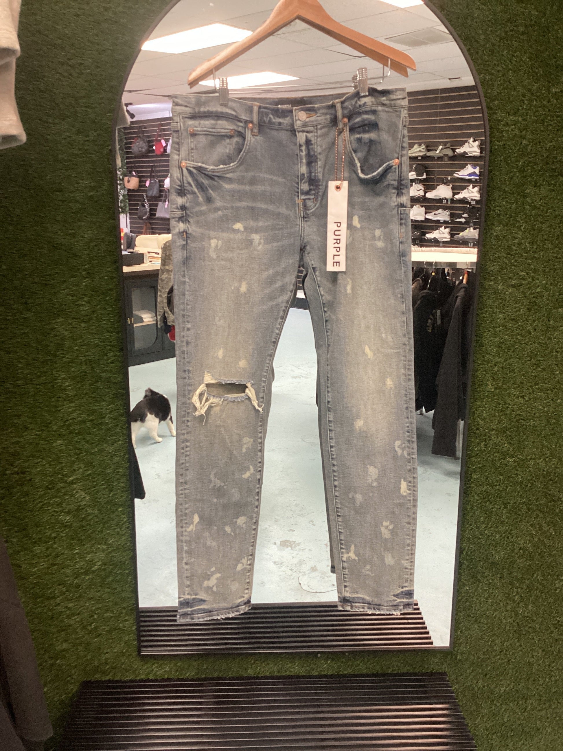 Purple p001 Jeans