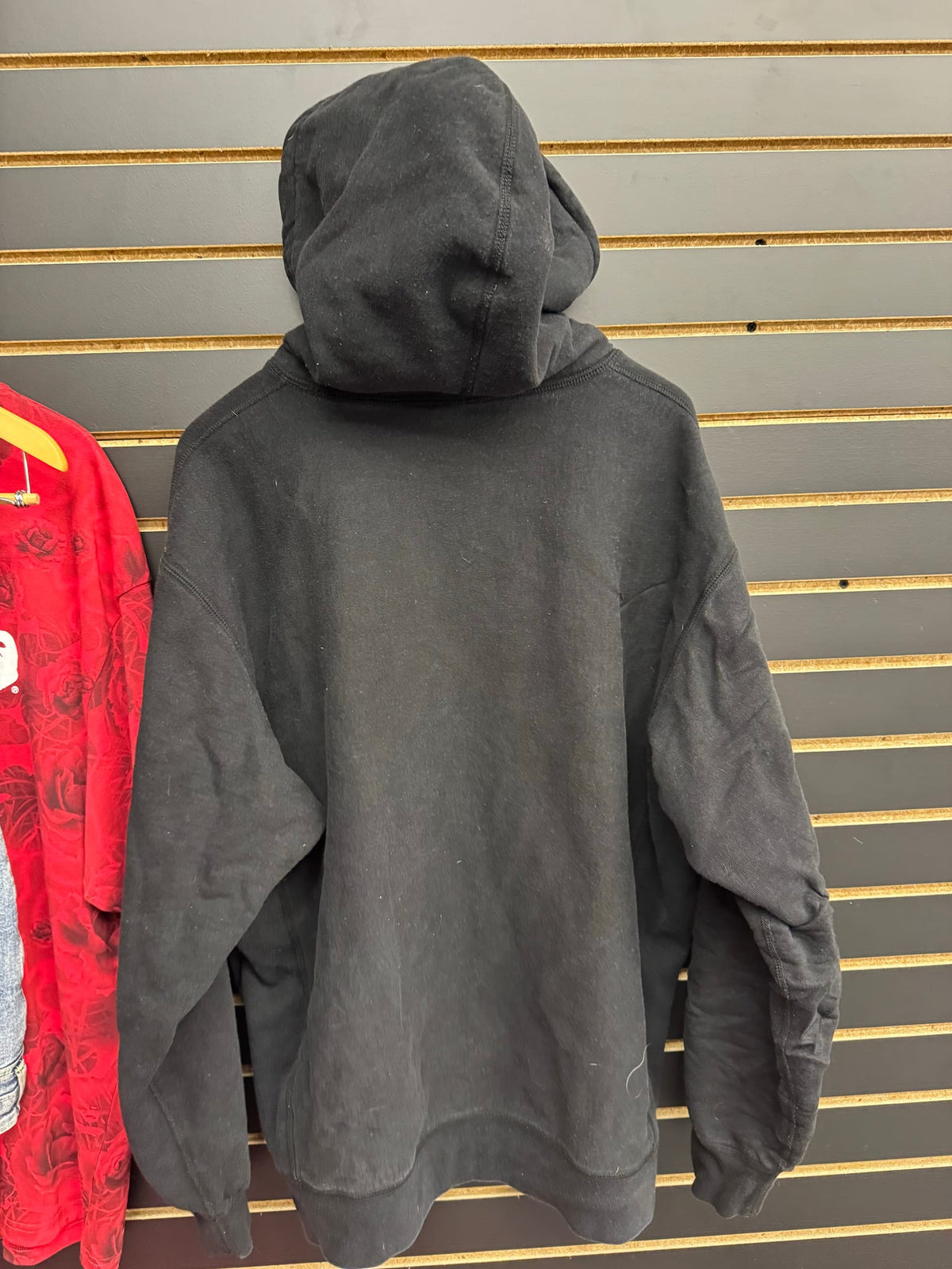 Supreme KAWS Chalk Logo Hooded Sweatshirt Black