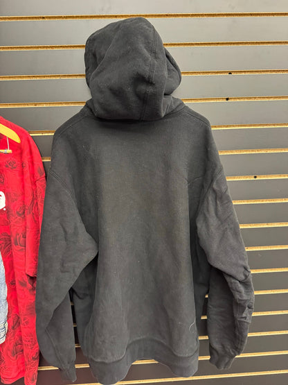 Supreme KAWS Chalk Logo Hooded Sweatshirt Black