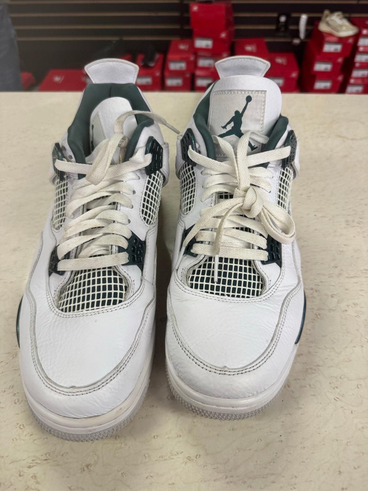 Jordan 4 Retro Oxidized Green