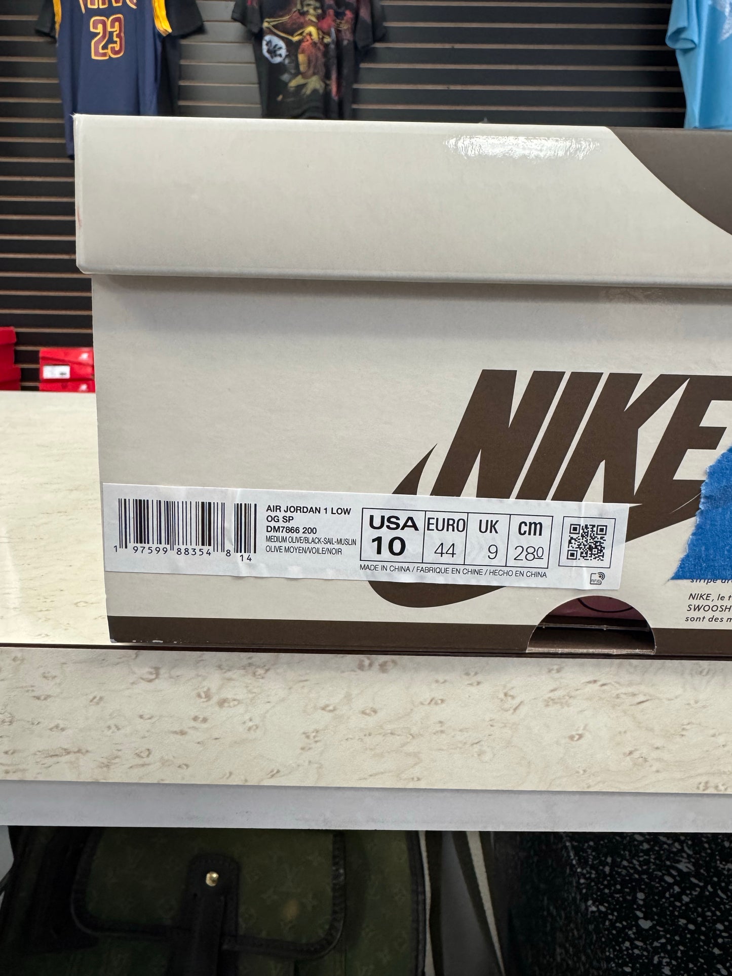 Jordan 1 Retro Low OG SP Travis Scott Medium Olive