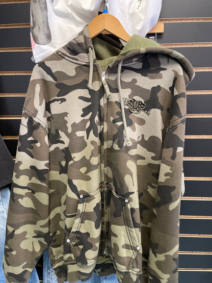 Supreme x True Religion Zip Up Hooded