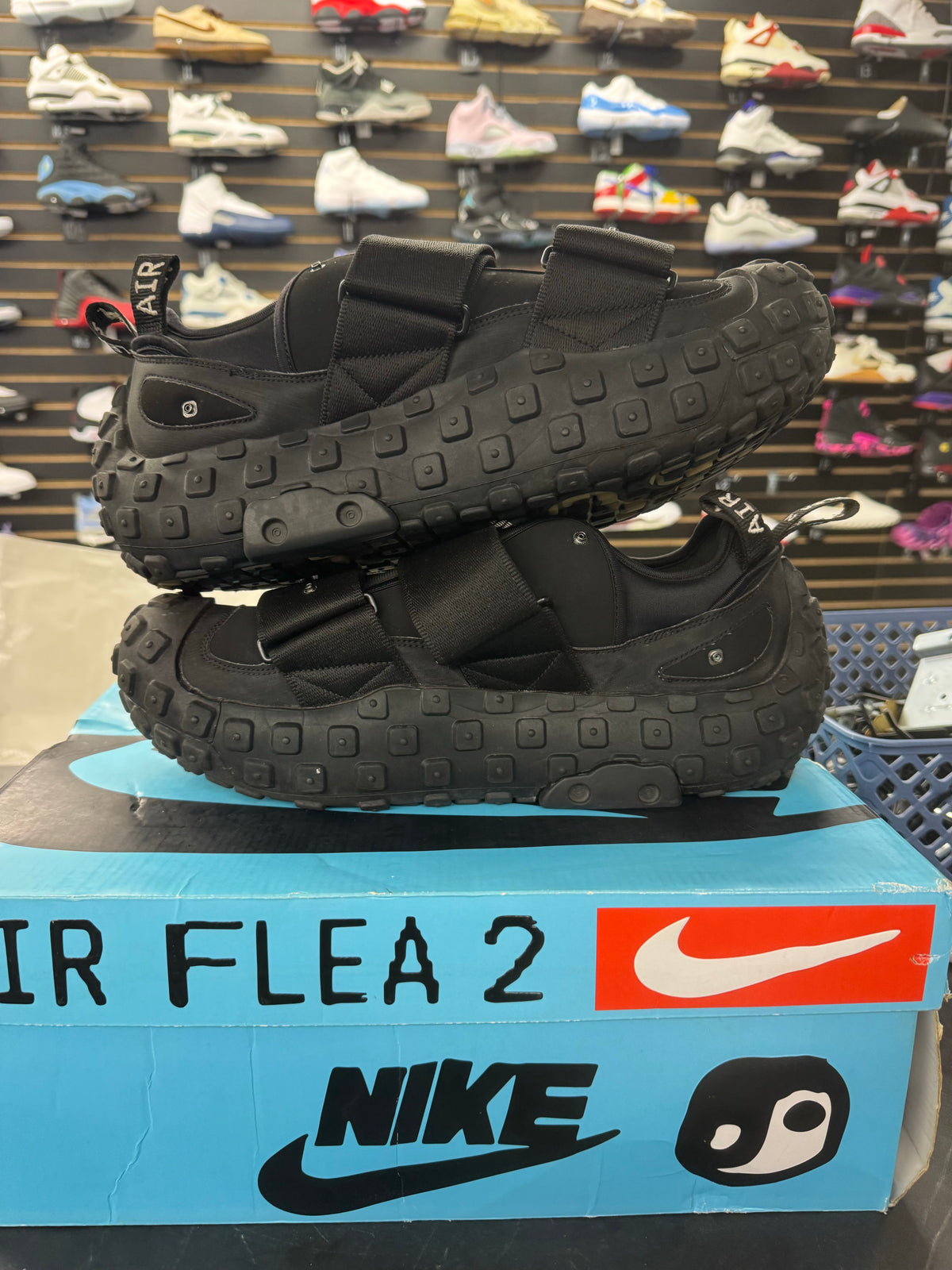 Nike CPFM Air Flea 2 Cactus Plant Flea Market Black Alabaster