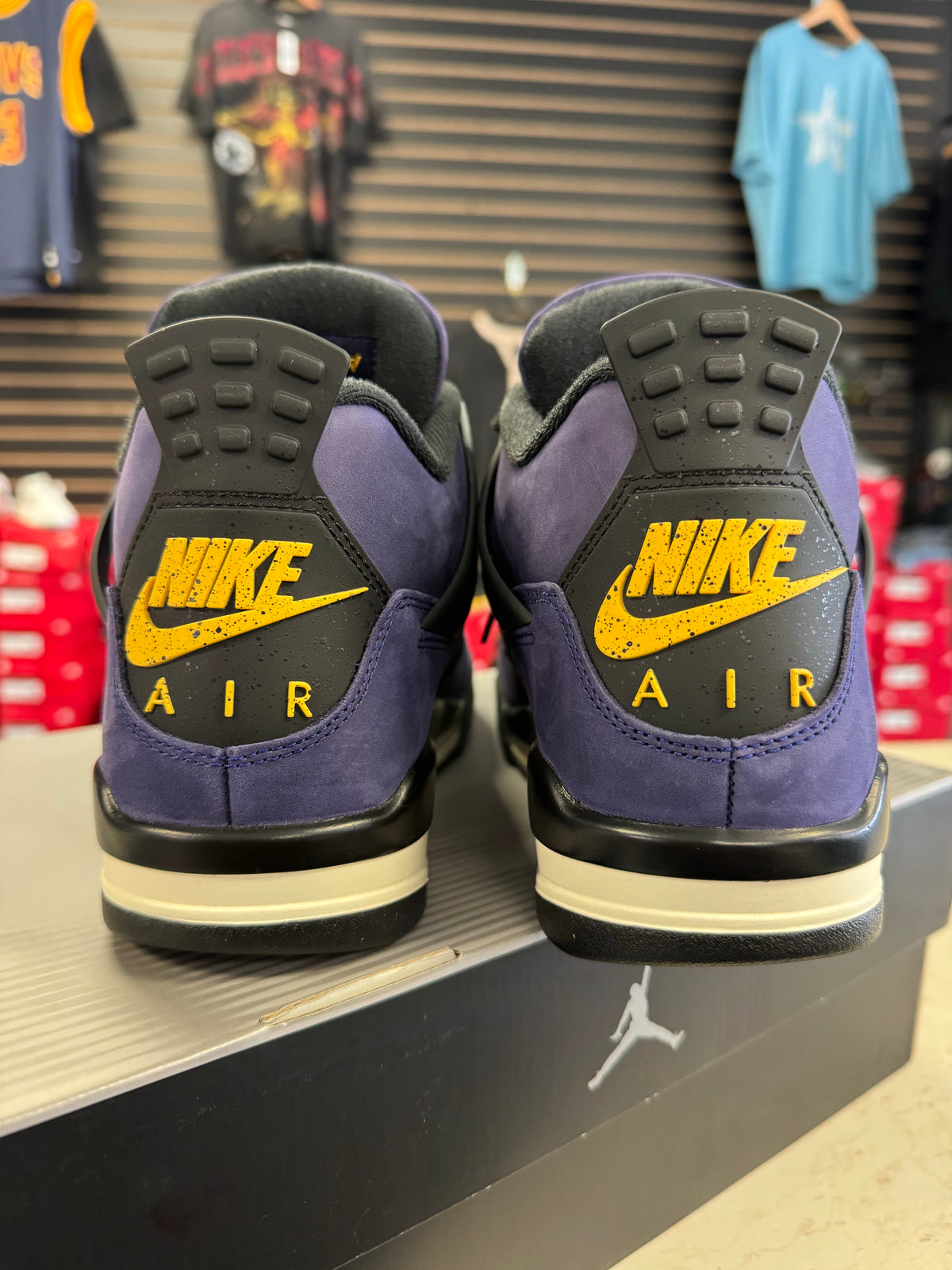 Jordan 4 Retro Lakers