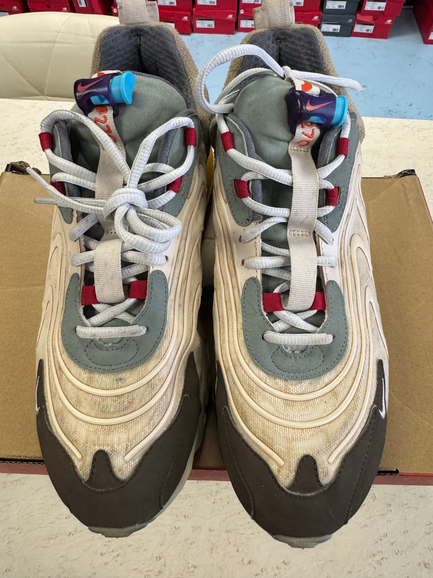 Nike Air Max 270 React ENG Travis Scott Cactus Trails