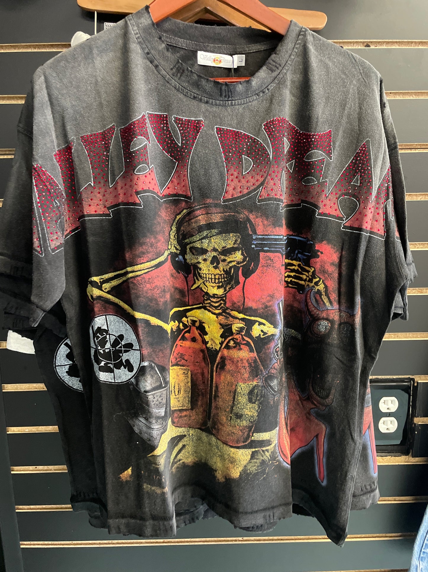 Valley Dreams Destroyer Red Rhinestone