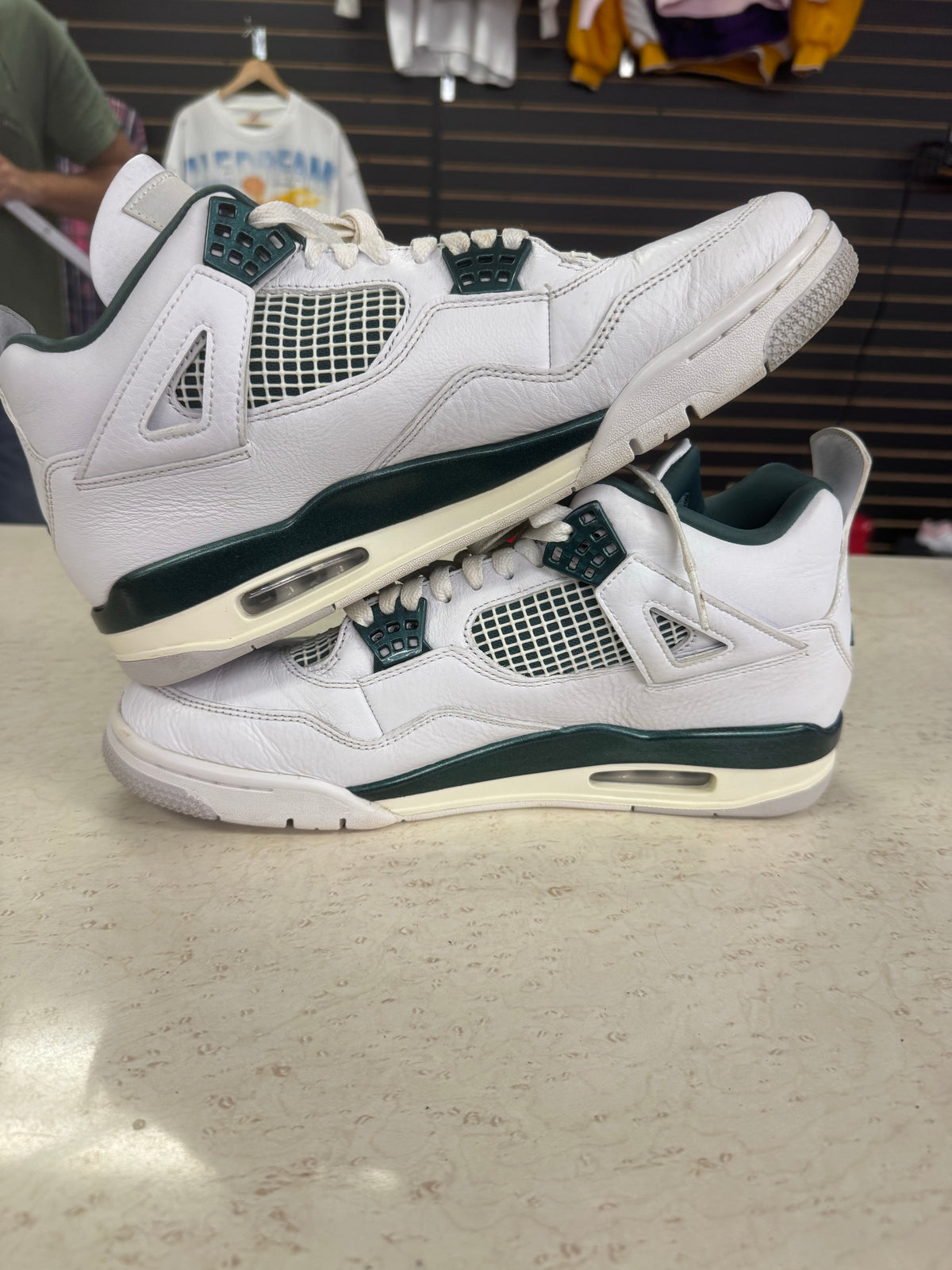 Jordan 4 Retro Oxidized Green